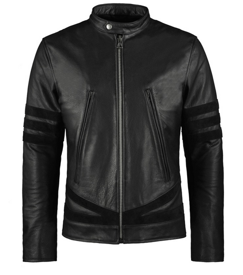 Purchase Leather Mens Cafe Racer Black Biker Leather Jacket