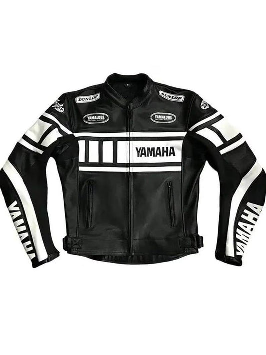 Black Yamaha Leather Jacket