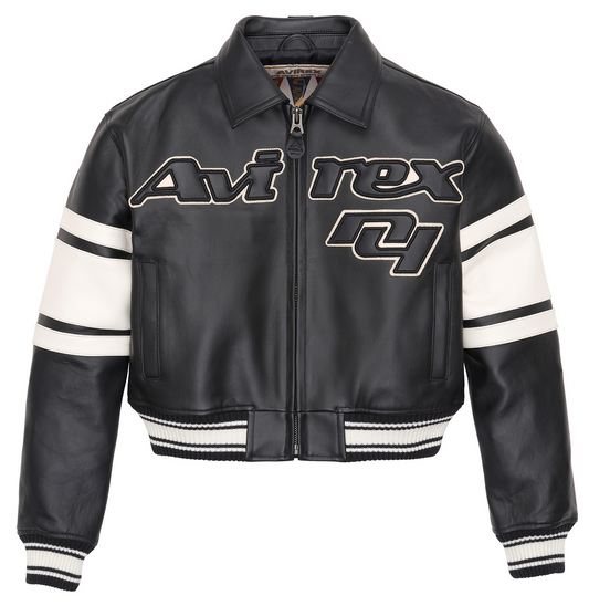 New 2024 Avirex Legend Lamb Leather Jacket for Women