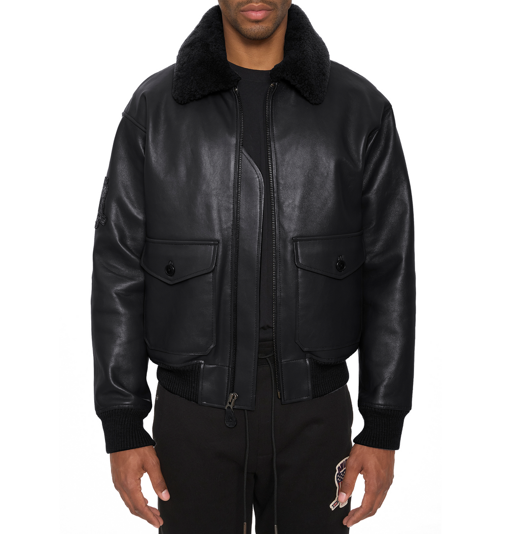Buy Best Style G-1 Fashion Bomber Flight Leather Jacket For Sale