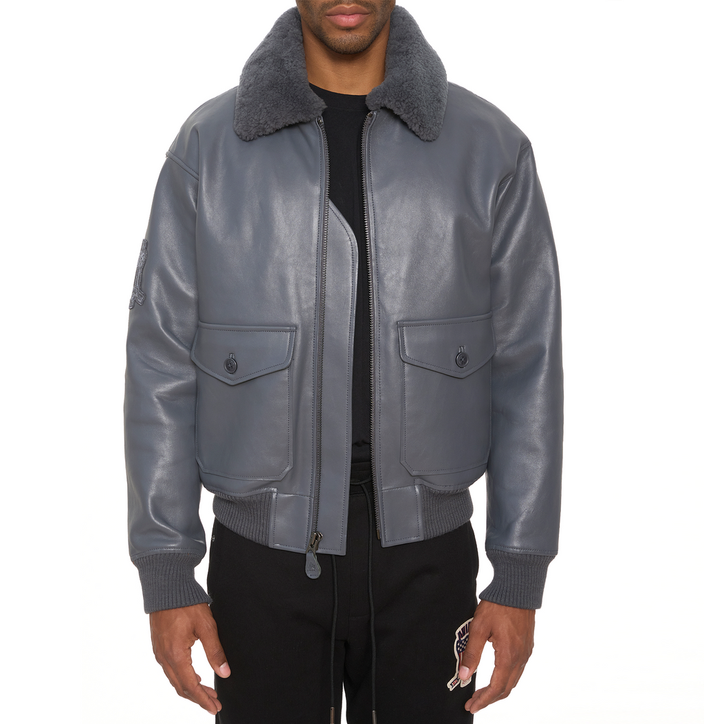 Leather Flight Jacket