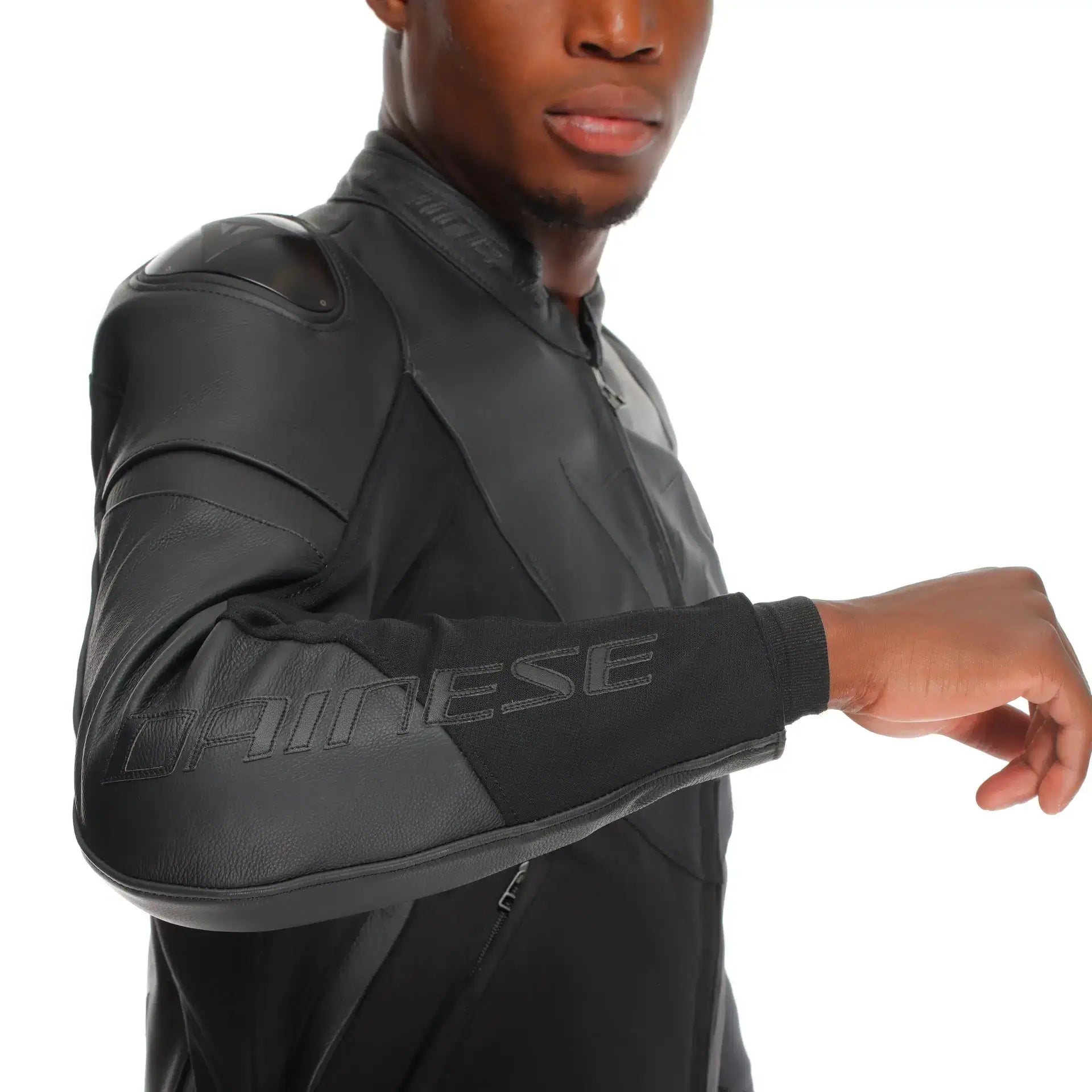 Dainese Iperattiva Leather-Tex Motorcycle Jacket For Men