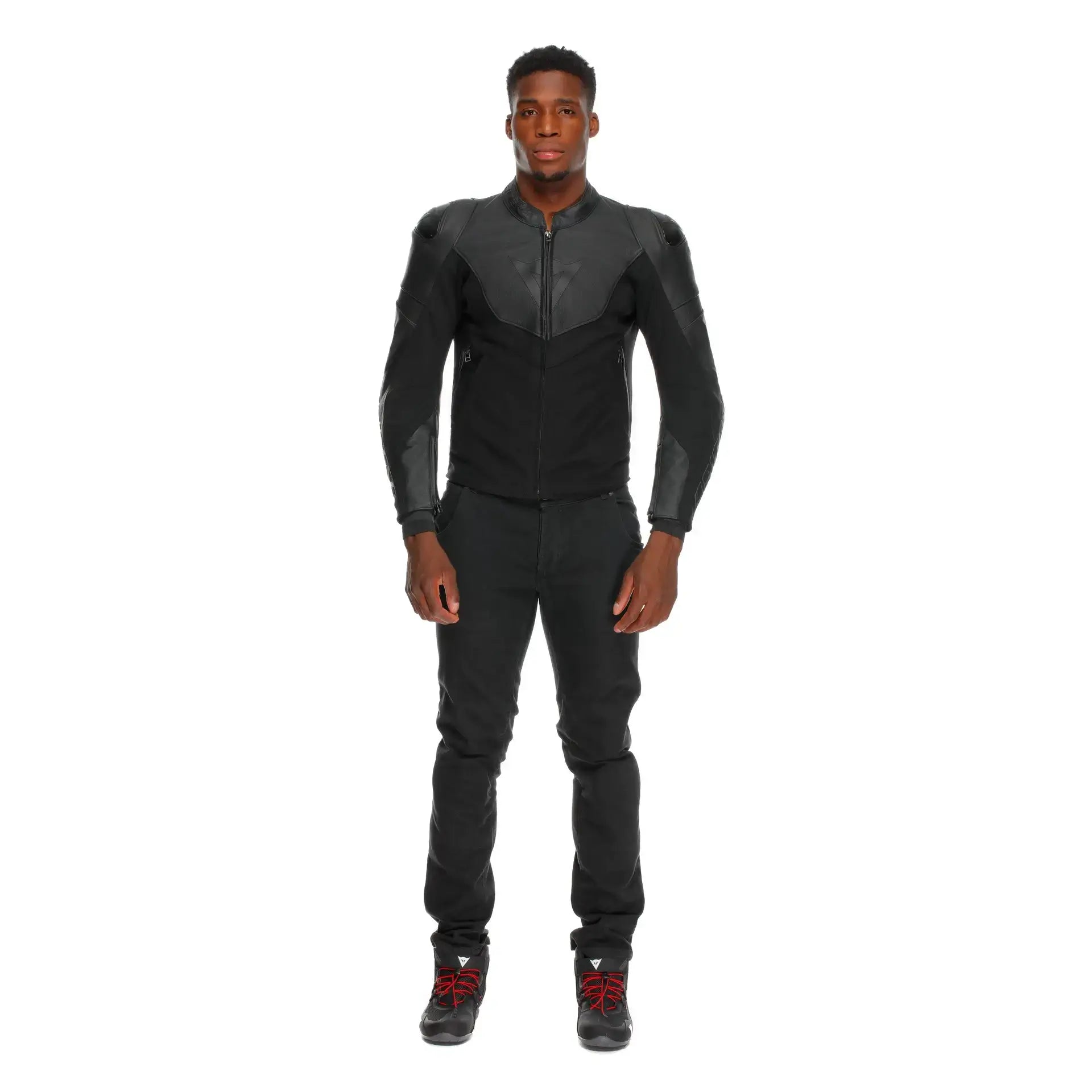 Dainese Iperattiva Leather-Tex Motorcycle Jacket For Men