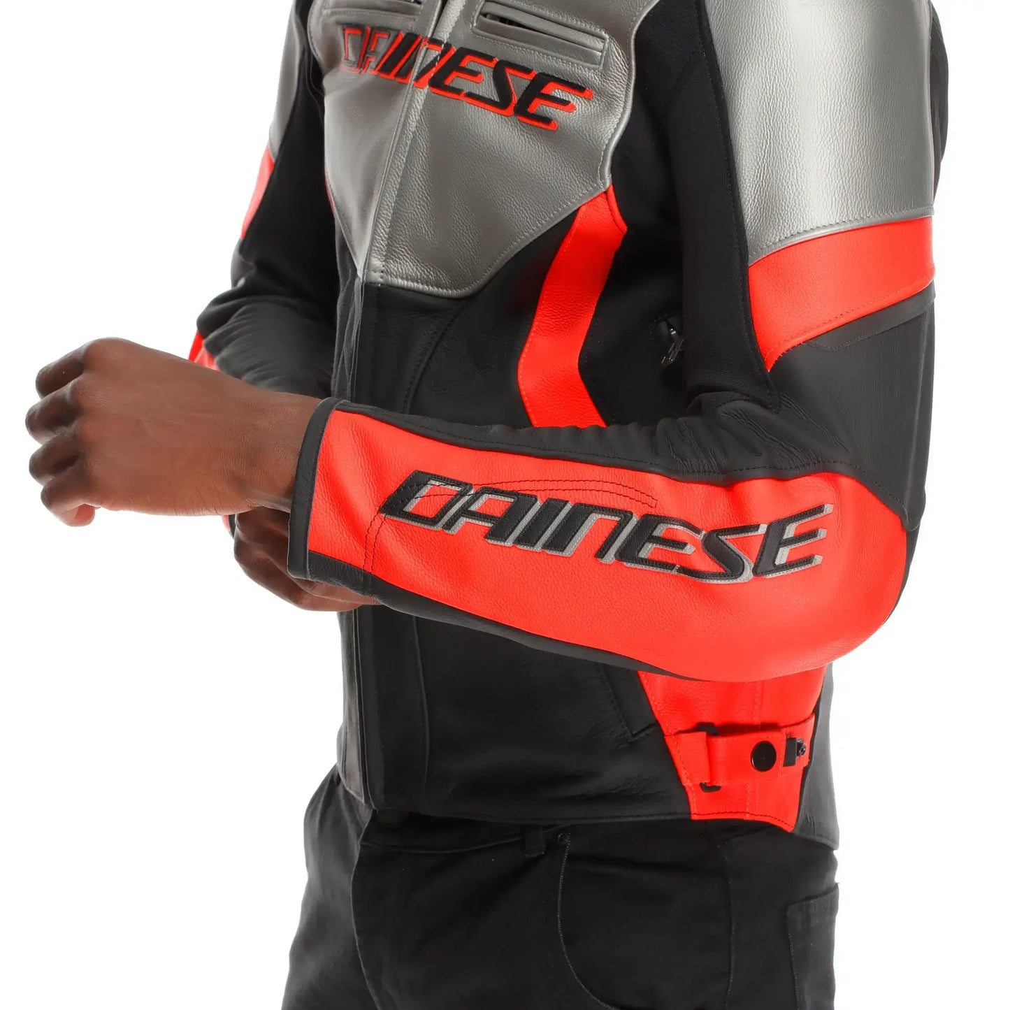 Dainese Racing Leather Motorcycle Riding Jacket