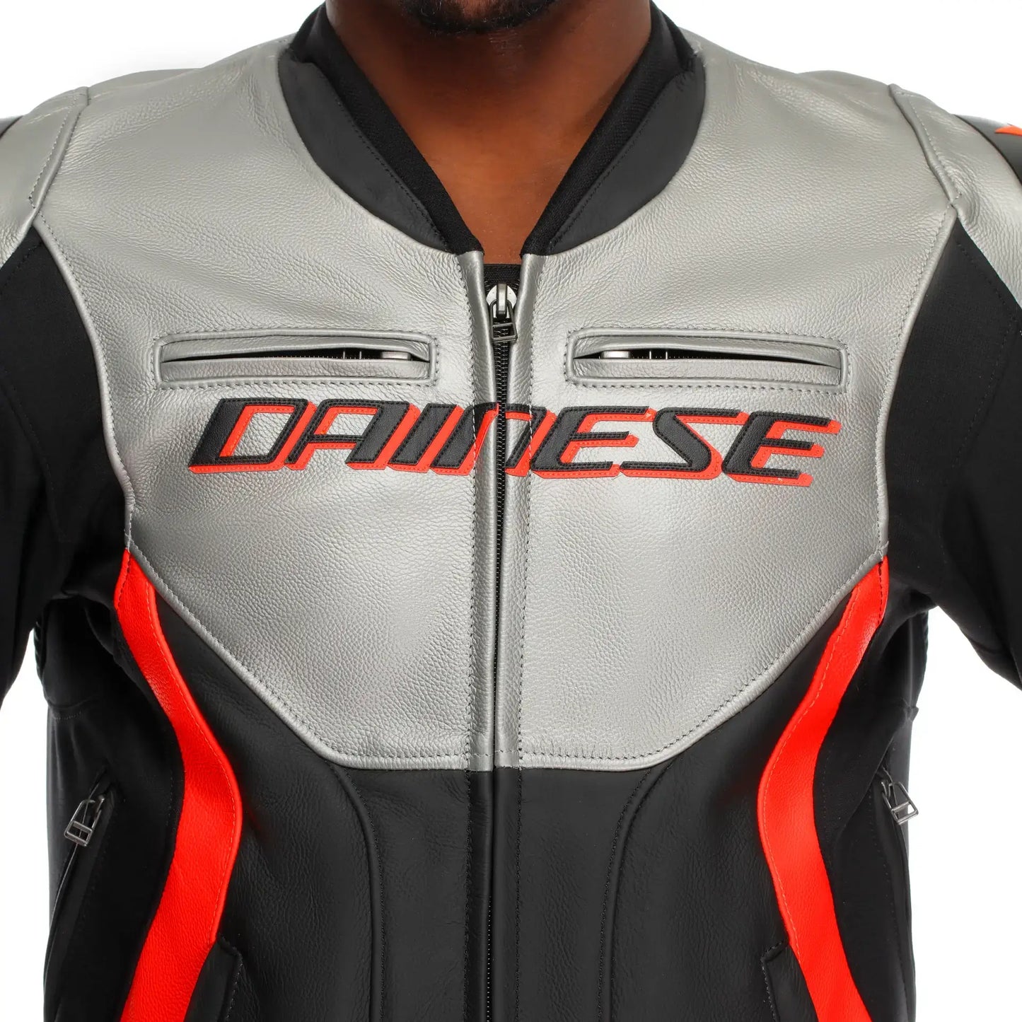 Dainese Racing Leather Motorcycle Riding Jacket