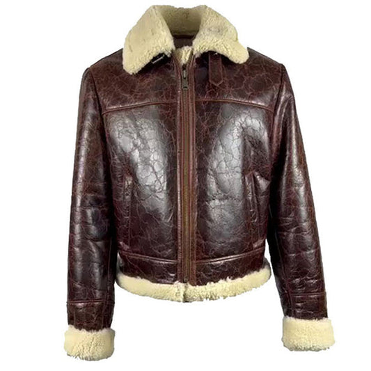 Oxblood B3 Bomber Vintage Wayne Nash jacket