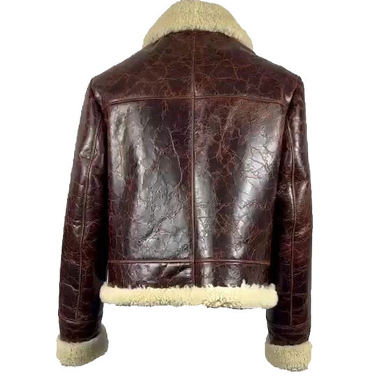 Oxblood B3 Bomber Vintage Wayne Nash jacket