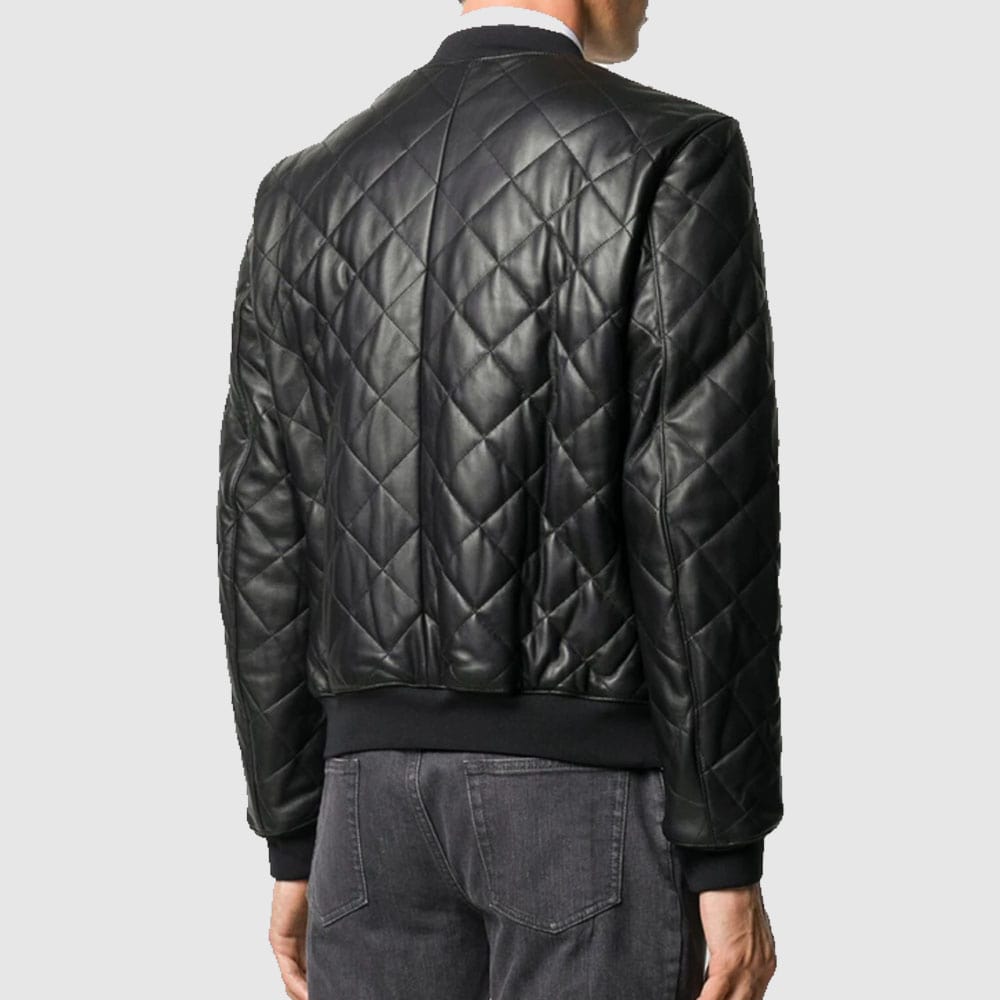 Dolce & Gabbana Quilted Leather Jacket