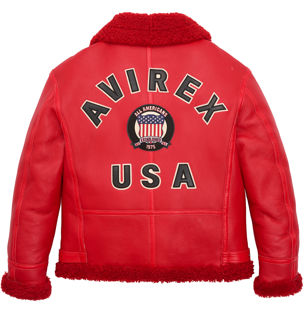 Explore & Buy the Best Avirex B3 Bomber Shearling Leather Jackets on Sale