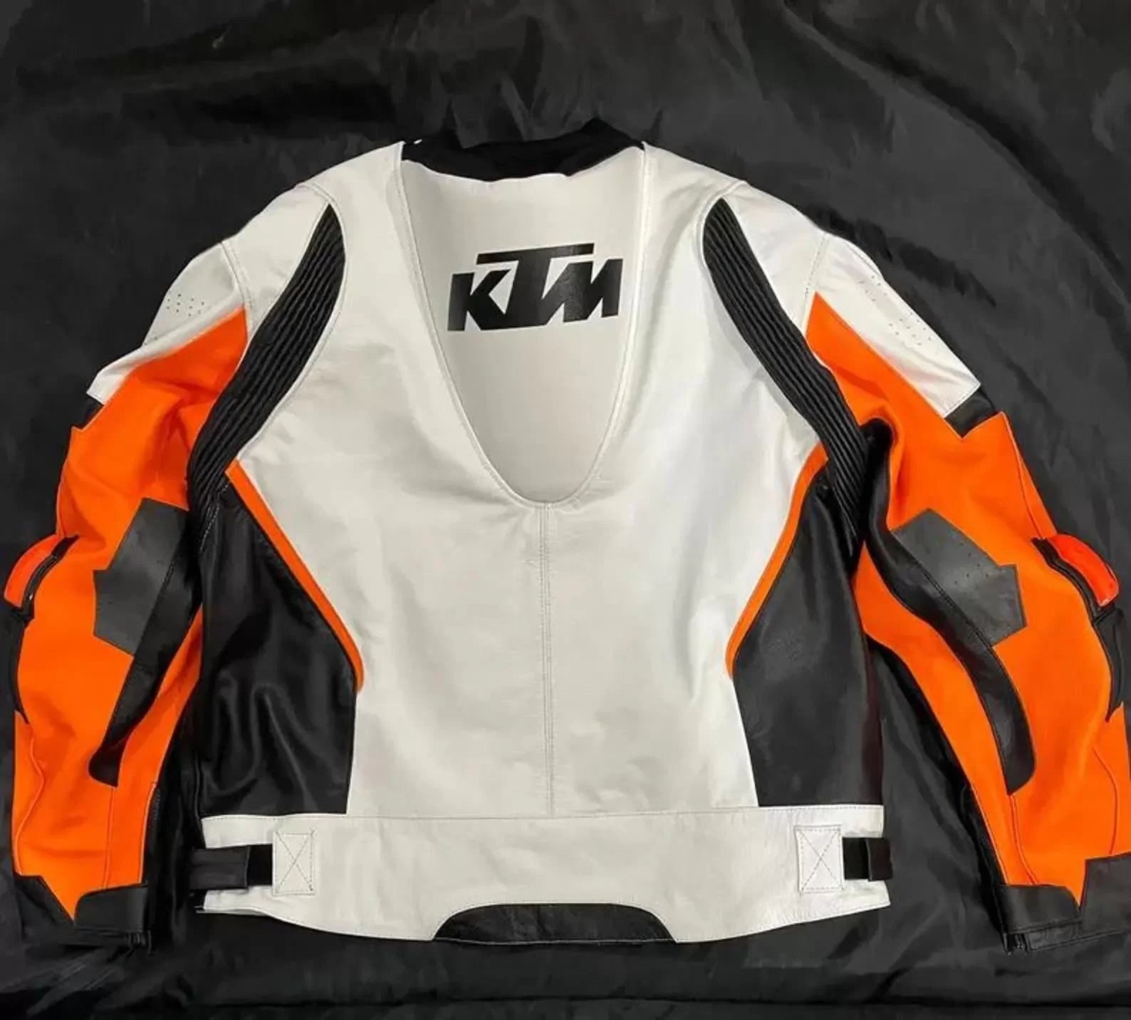 Handmade Custom KTM Racing Leather Jacket