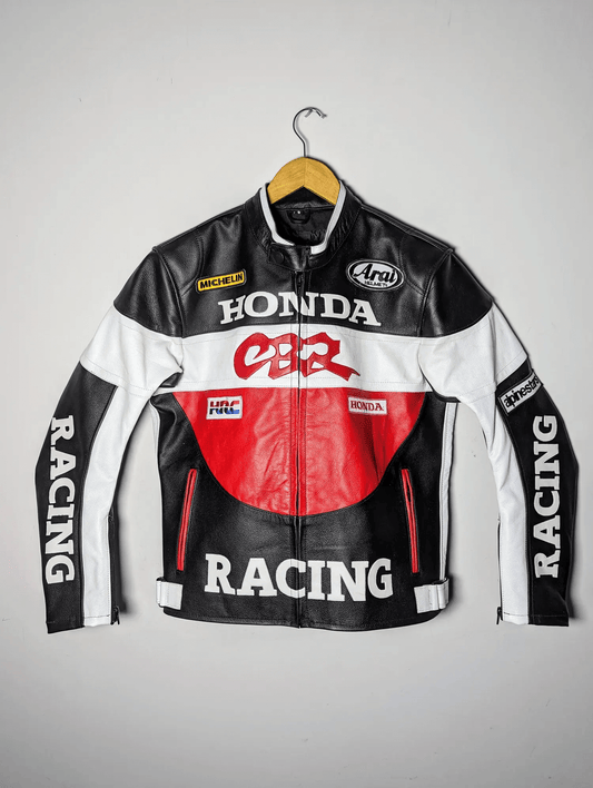 Honda Racing Black CBR Leather Jacket