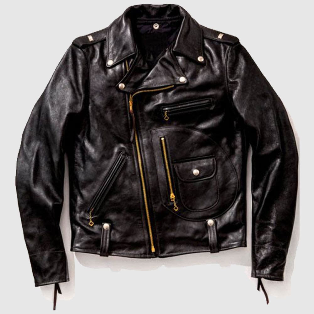  J-24 Biker Leather Jacket