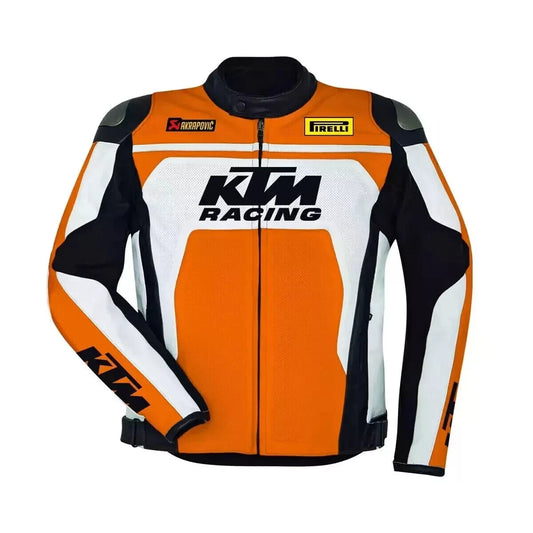 KTM Motorcycle Leather Racing Jacket