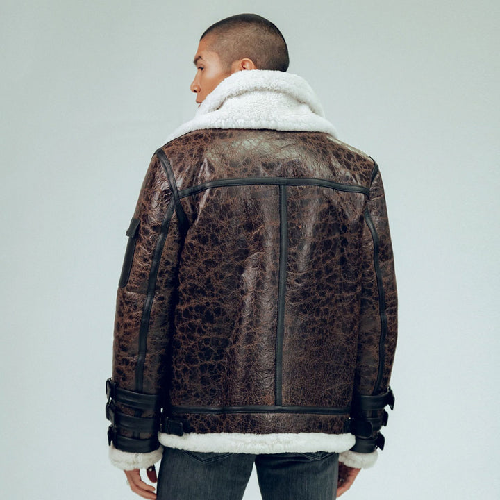 shearling Brown jacket 