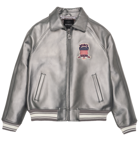 Limited Edition Pewter Metallic Icon Jacket Spring Summer 2023