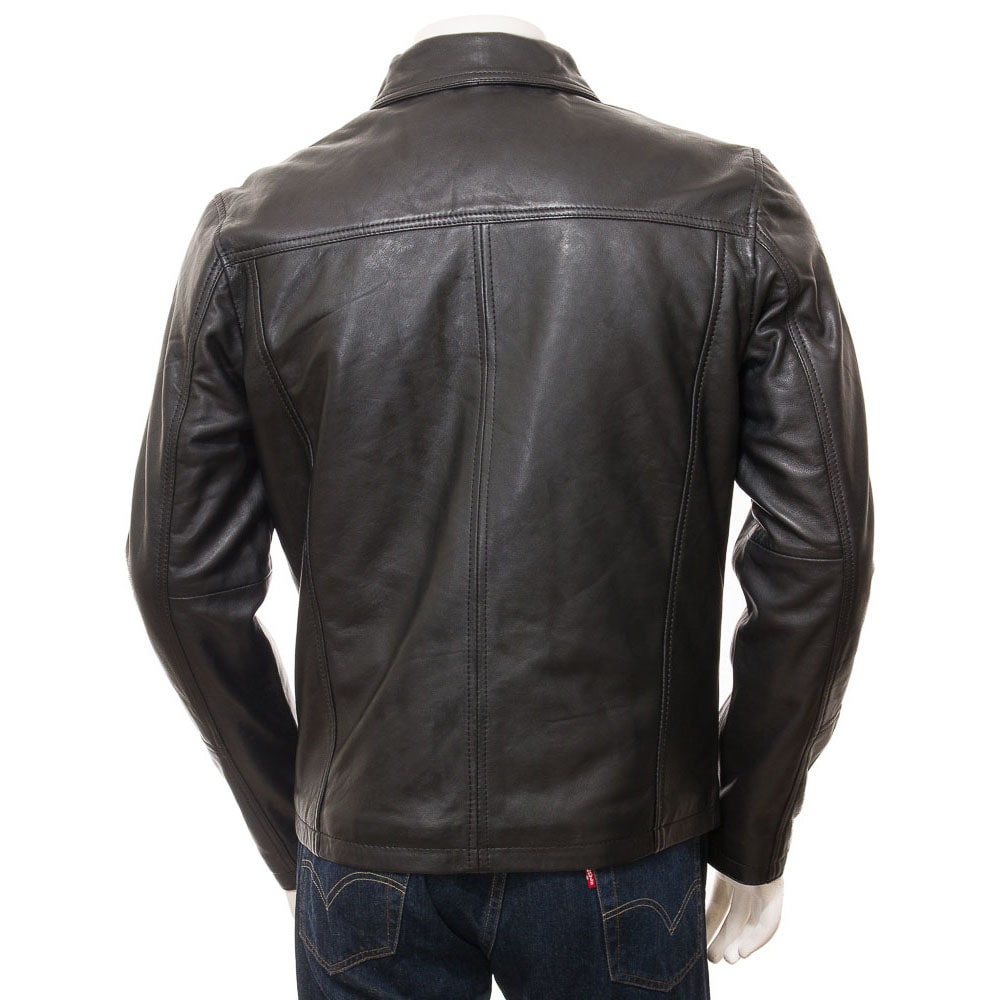  Black Leather Jacket for Men