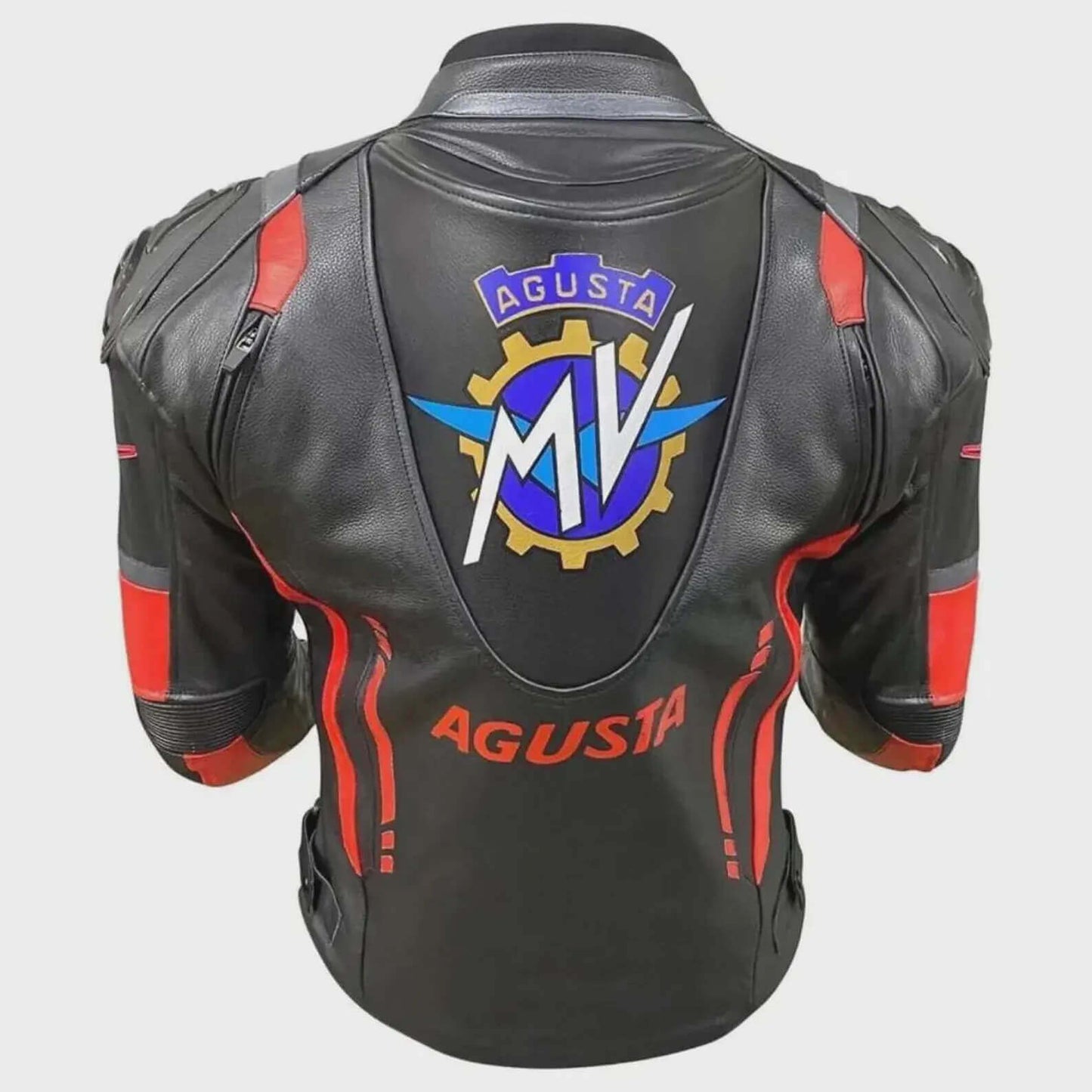 MV Agusta Corse Leather Motorcycle Jacket