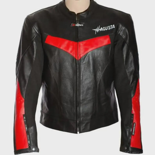 MV Agusta Racing Cowhide Leather Jacket