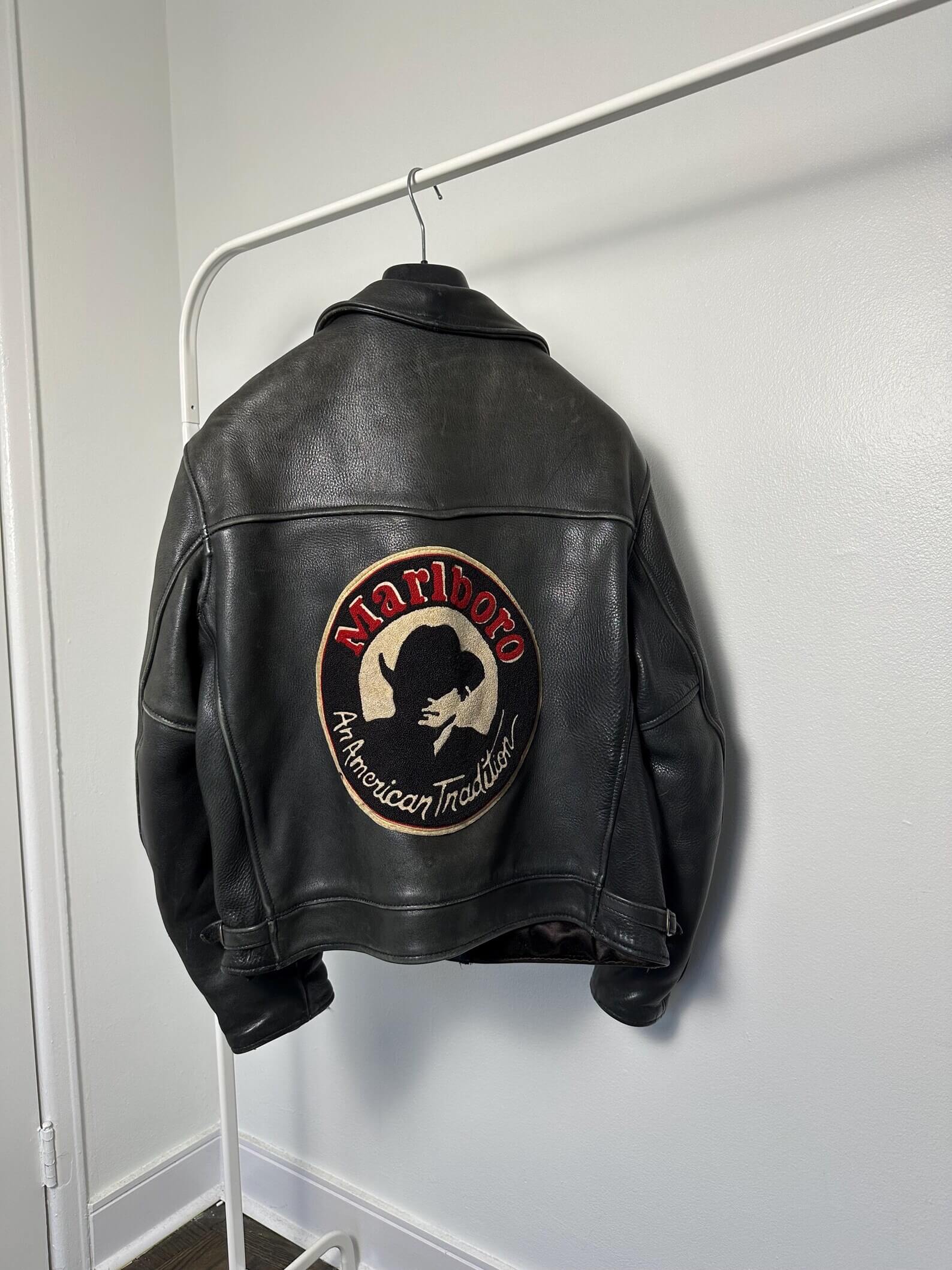 Marlboro American Tradition Vintage Leather Jacket