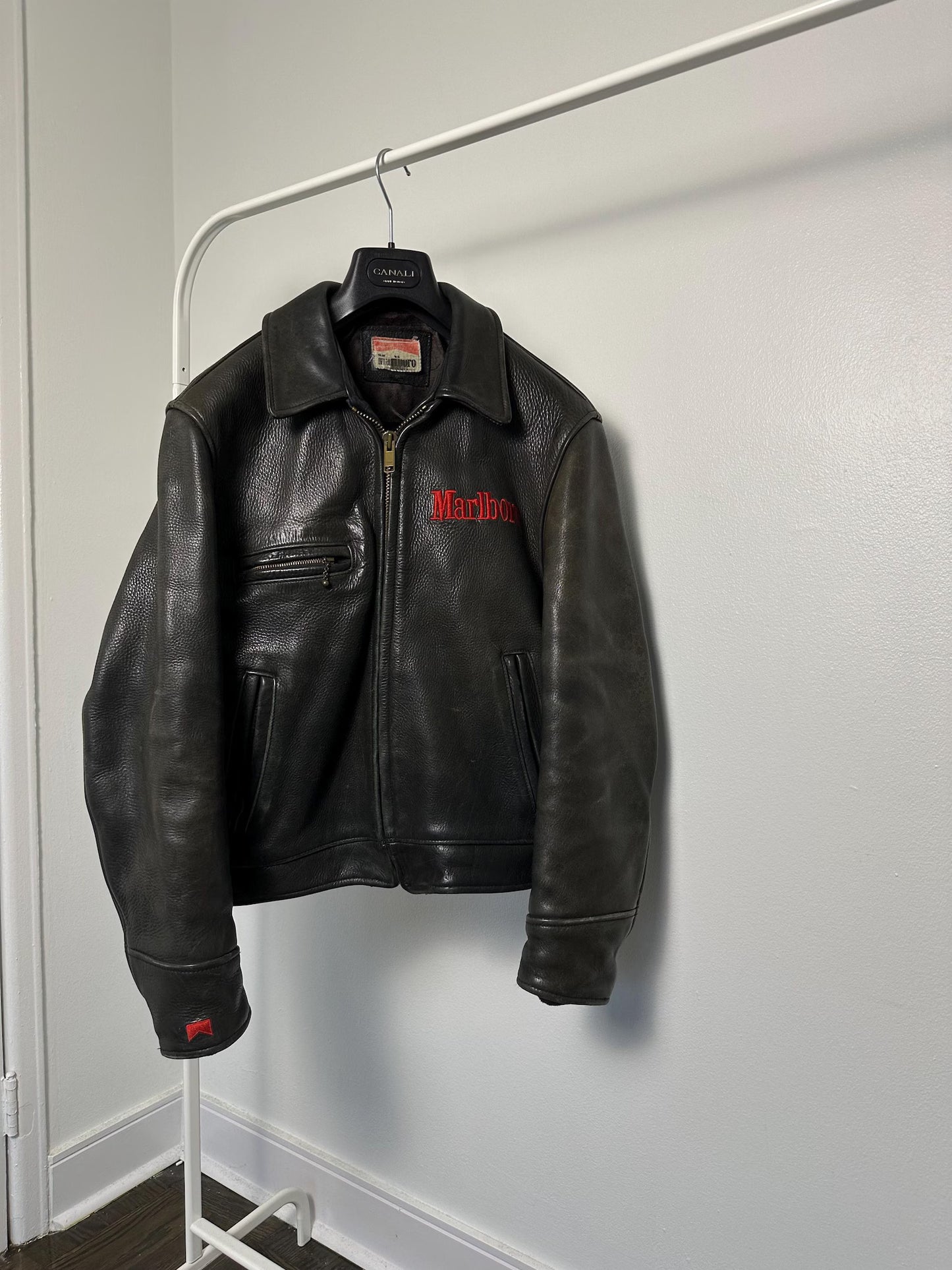 Marlboro American Tradition Vintage Leather Jacket