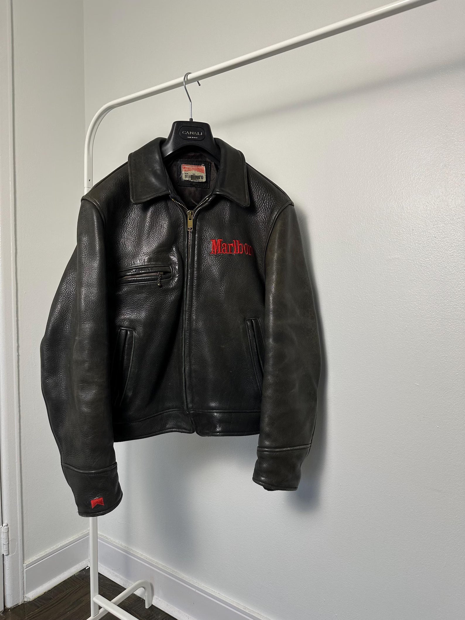 Marlboro American Tradition Vintage Leather Jacket