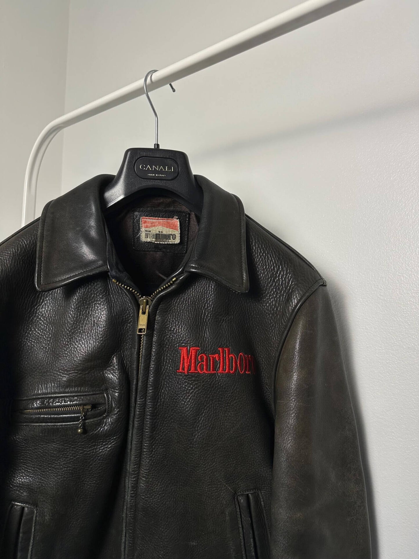 Marlboro American Tradition Vintage Leather Jacket