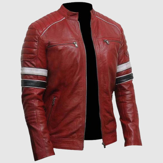  Red Leather Jacket 