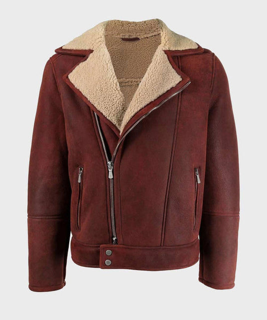 Burgundy Leather Jacket