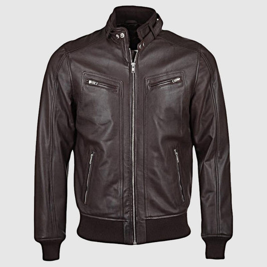 Sheepskin Leather Jacket