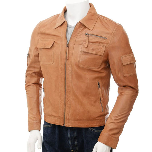 Biker Leather Jacket for Bold Riders