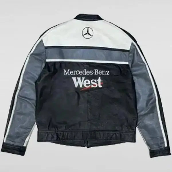 Mercedes Benz West Race F1​ Leather Jacket