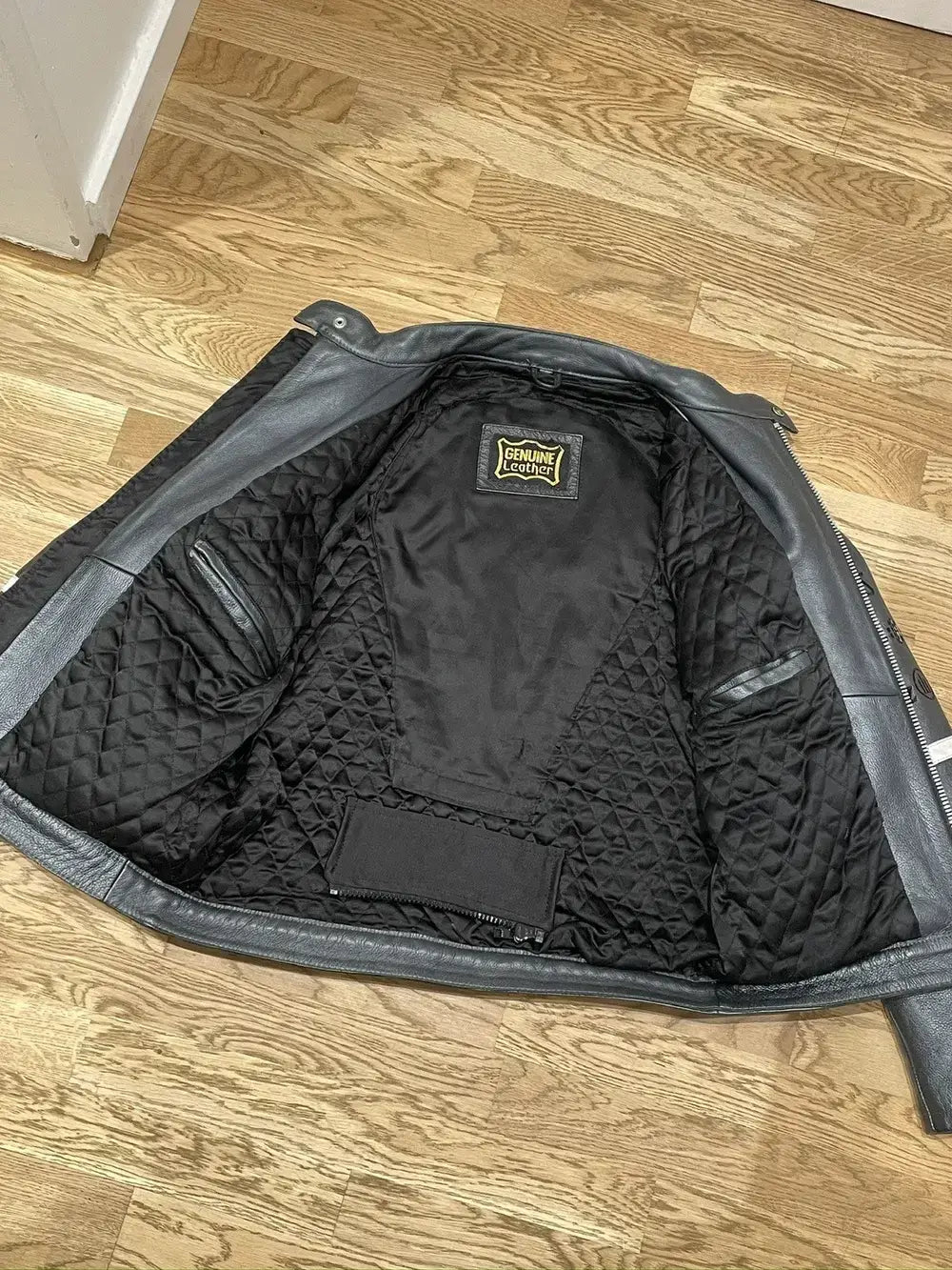 Mercedes F1 Race Leather Outerwear Jacket