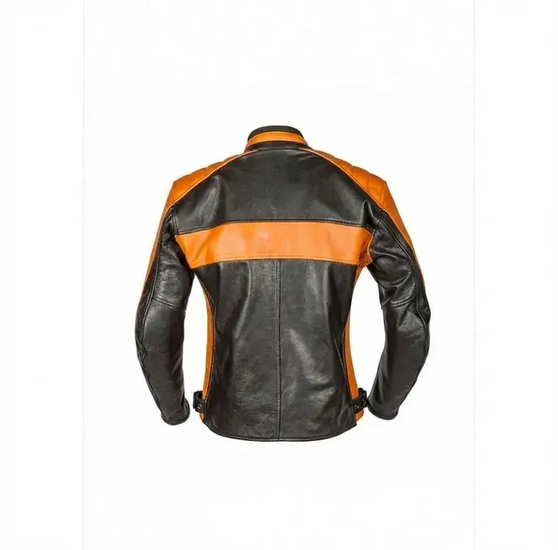 Motorcycle Yamaha Leather Jacket