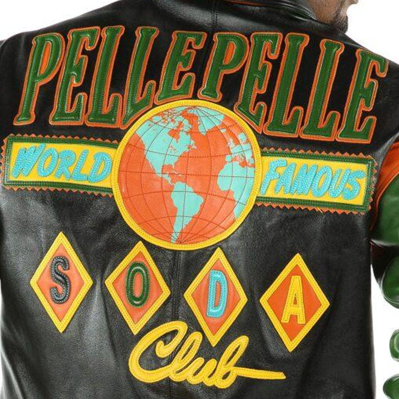 Pelle Pelle World Famous Soda Club Leather Jackets