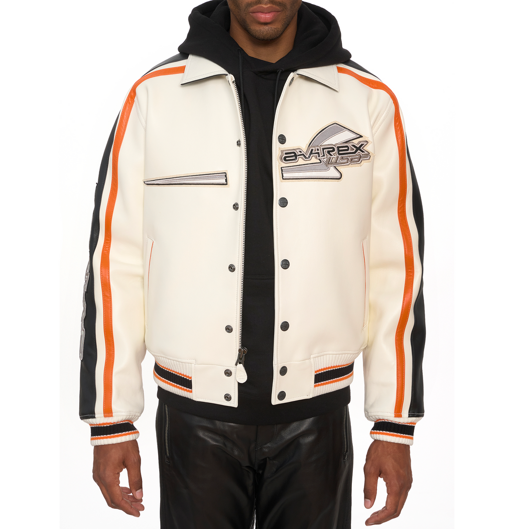 Purchase Best Style Bomber Icon Avirex City Racer Jacket For Sale