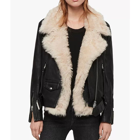 Quimby 2-in-1 Shearling Aviator Jacket