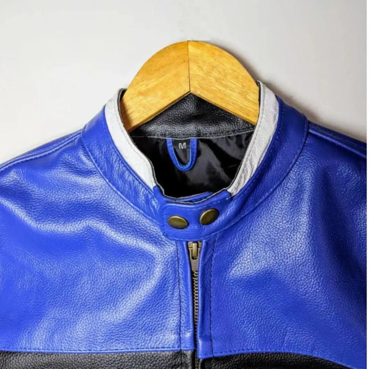 Red Bull Black & Blue Bull Racing Leather Motorcycle Jacket