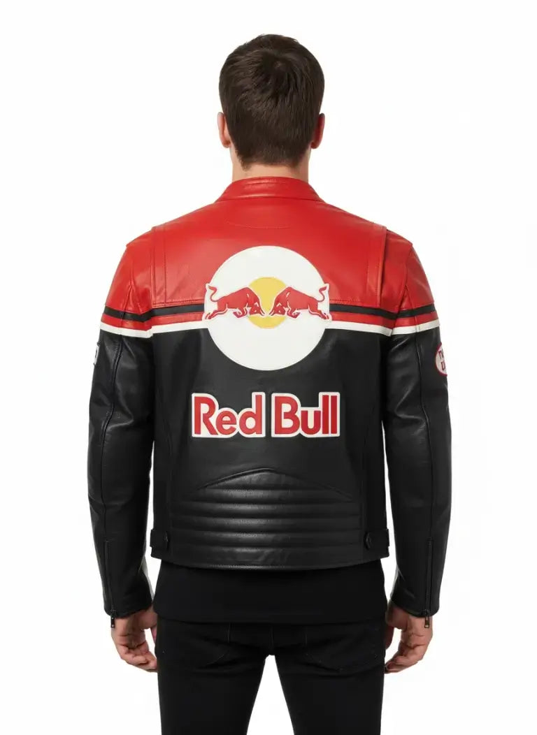 RedBull F1 Leather Jacket – Premium leather biker Racing Jacket