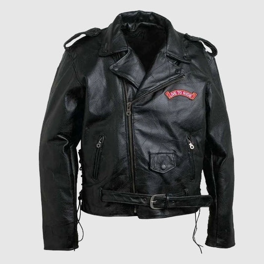  Motorcycle Leather Jacket USA