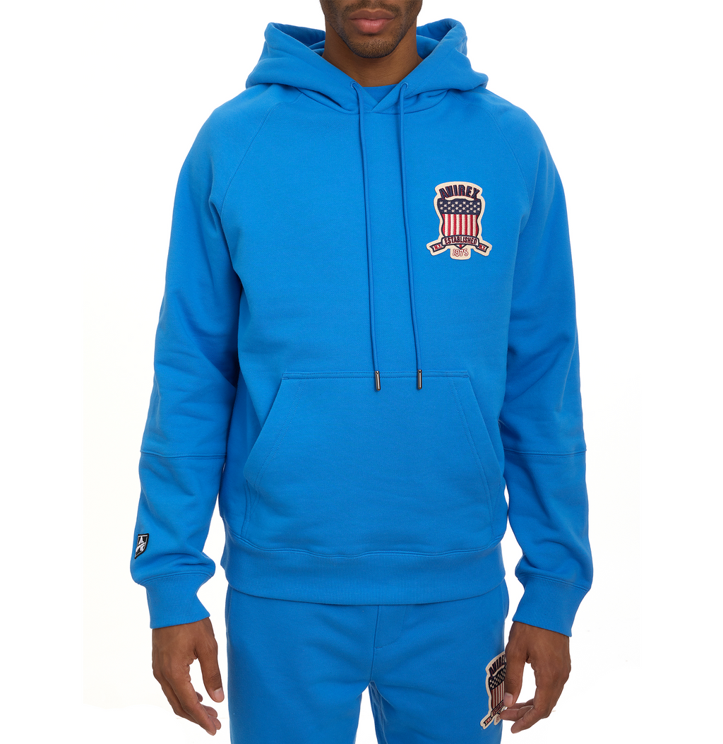 Shop Best Classic Super Sonic Icon Avirex Cotton Fleece Hoodie For Sale