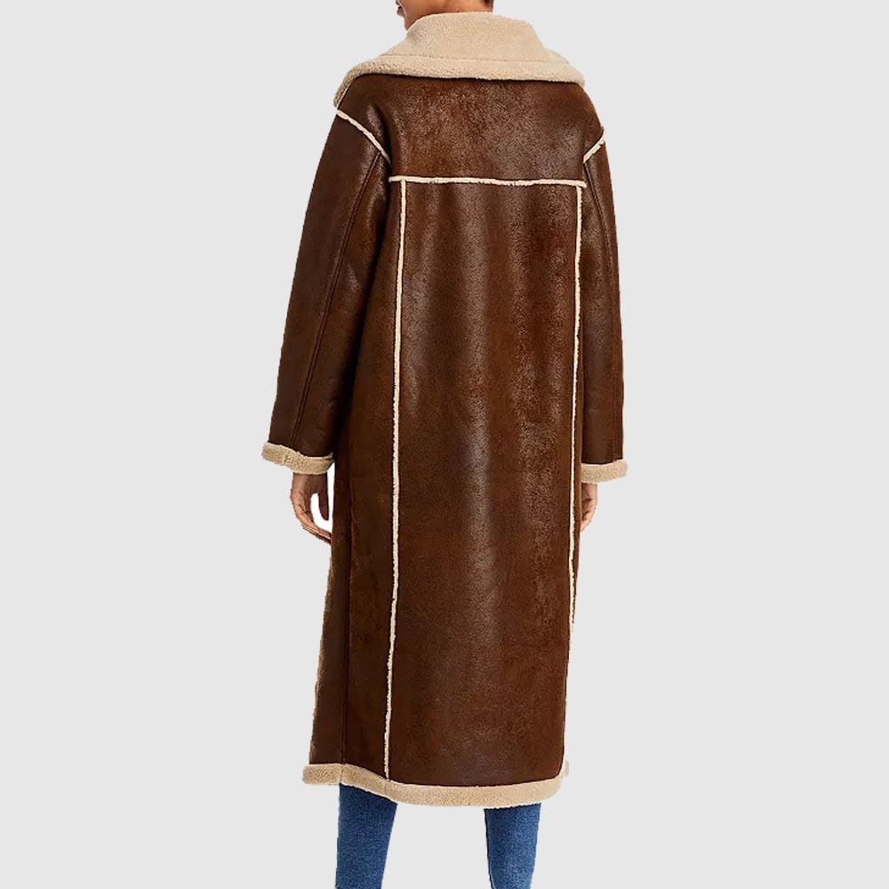 Simon Miller Jetz Faux Shearling Coat