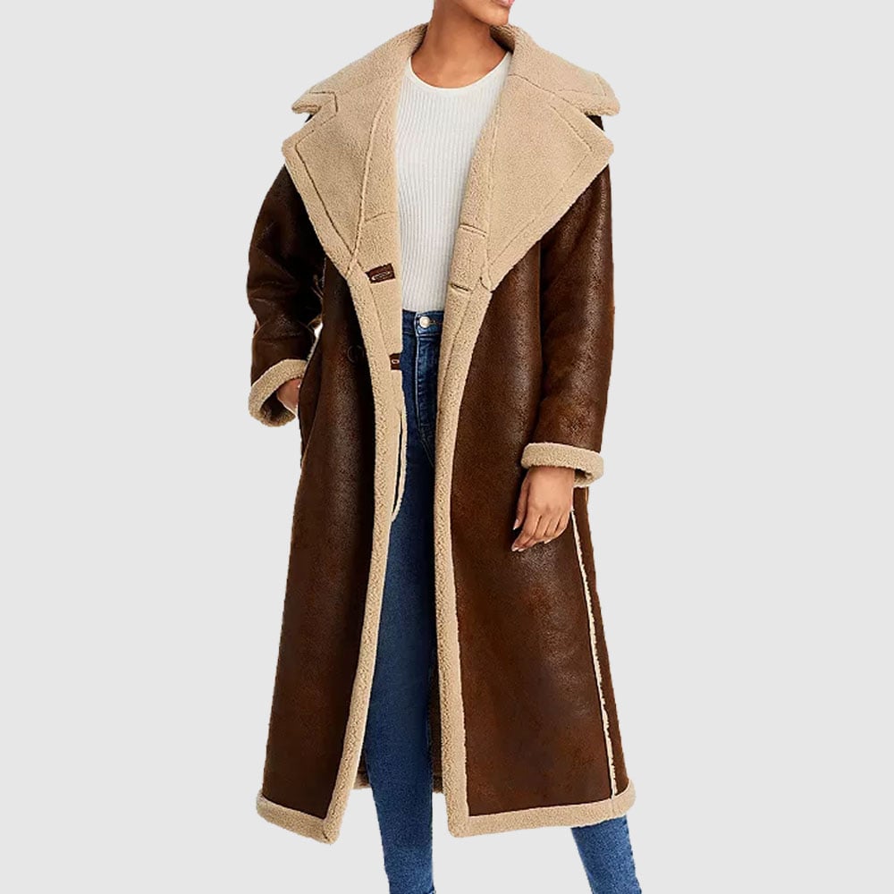 Simon Miller Jetz Faux Shearling Coat