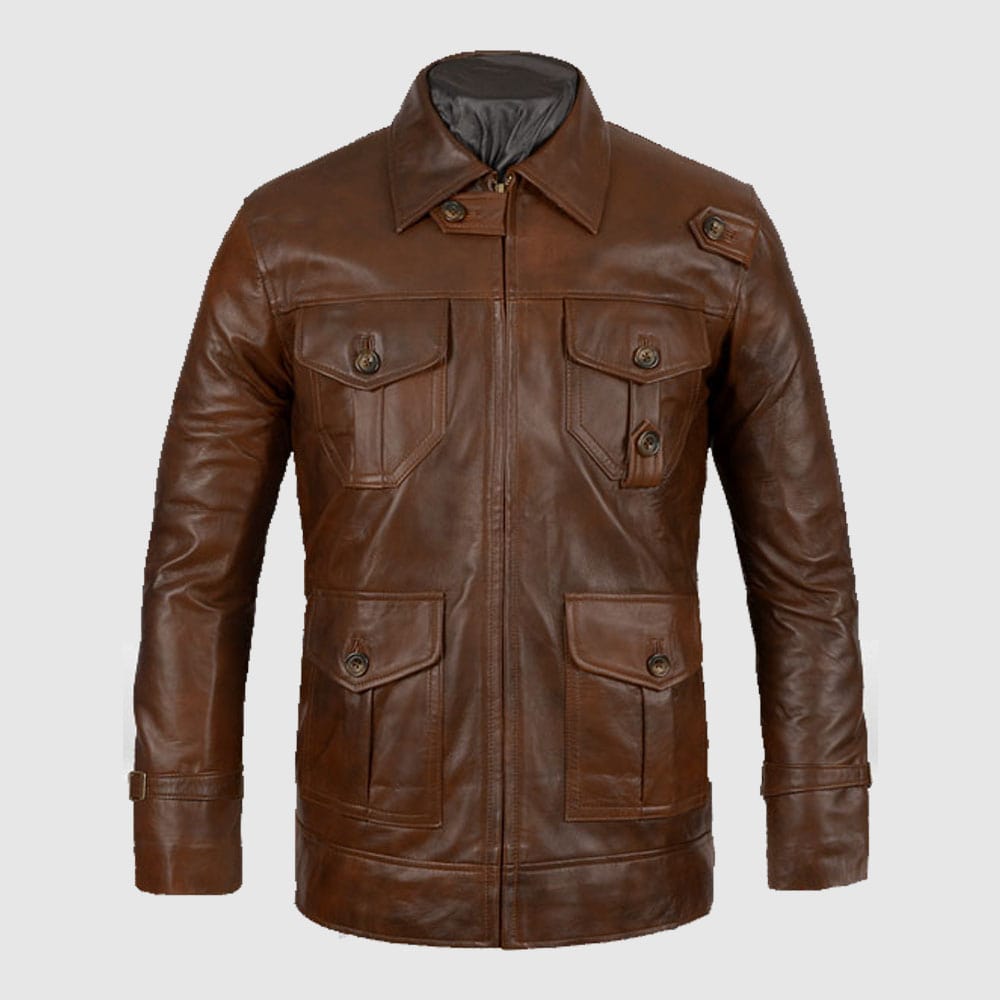 Leather Jacket by Jason Statham