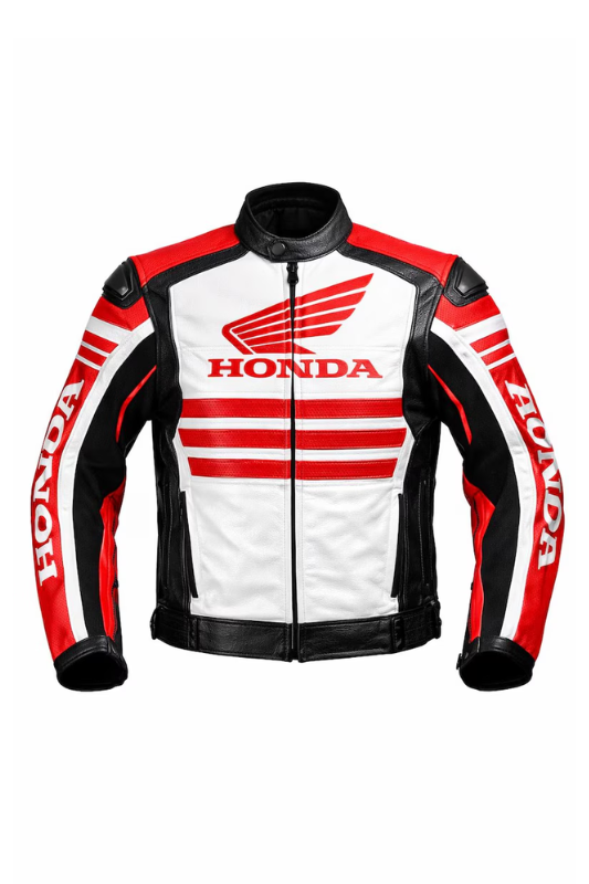 Leather Honda Racing Jacket