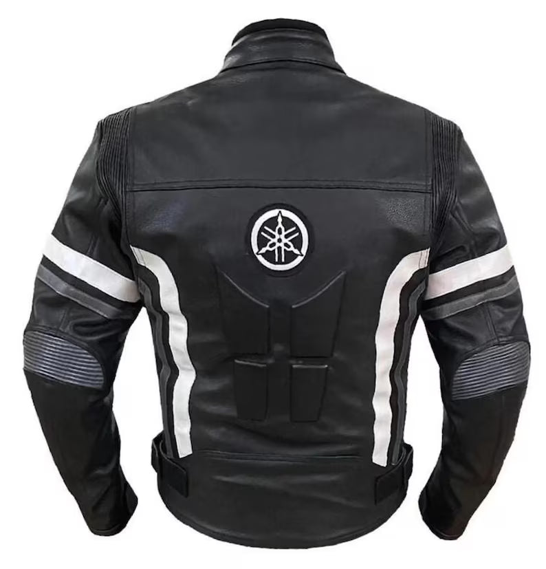 Yamaha Black Leather Jacket