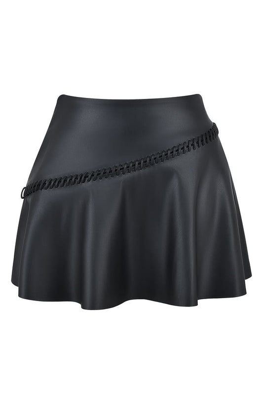 Nova Faux Leather Miniskirt