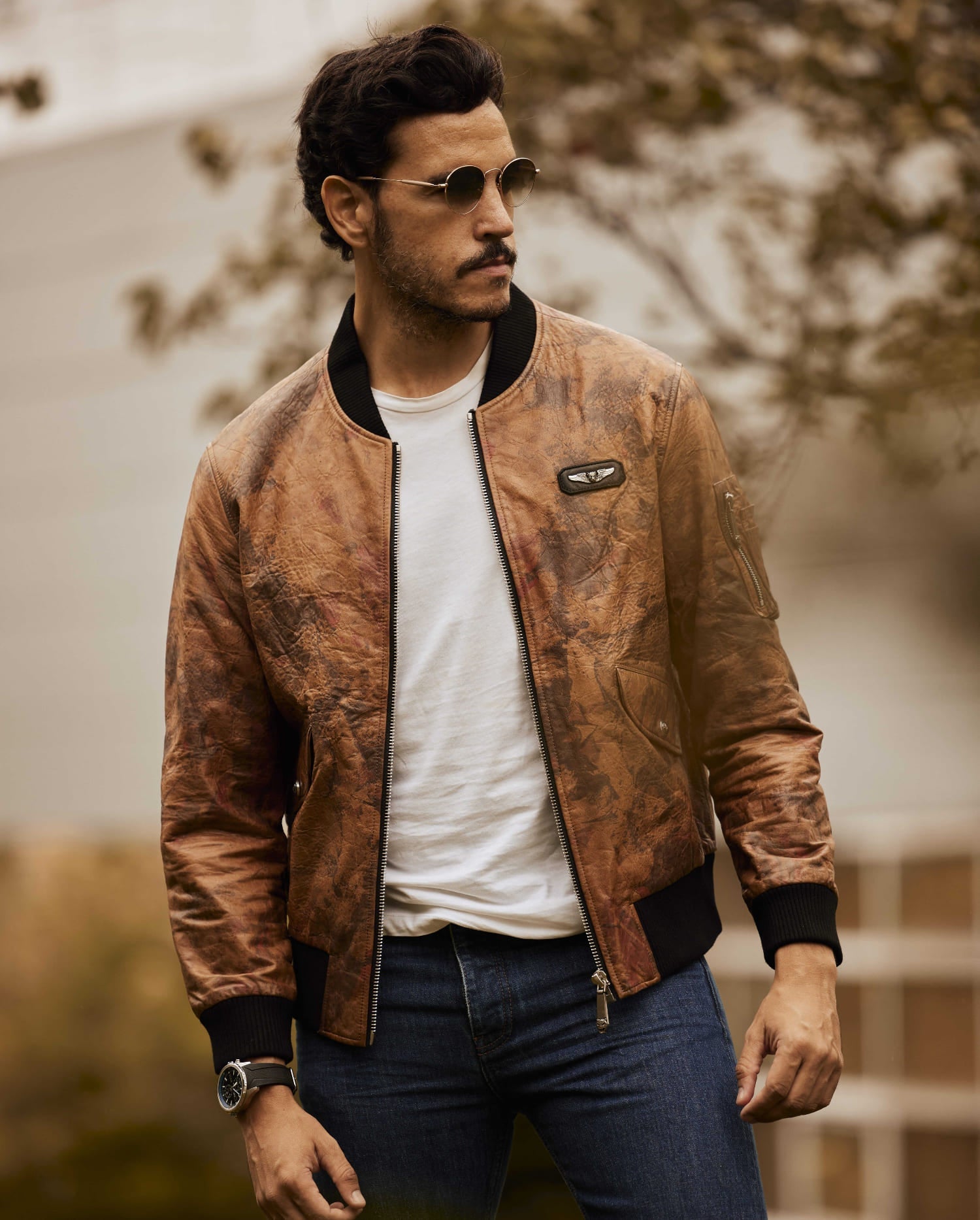 Air Force MA-1 Goatskin Flight Bomber Jacket