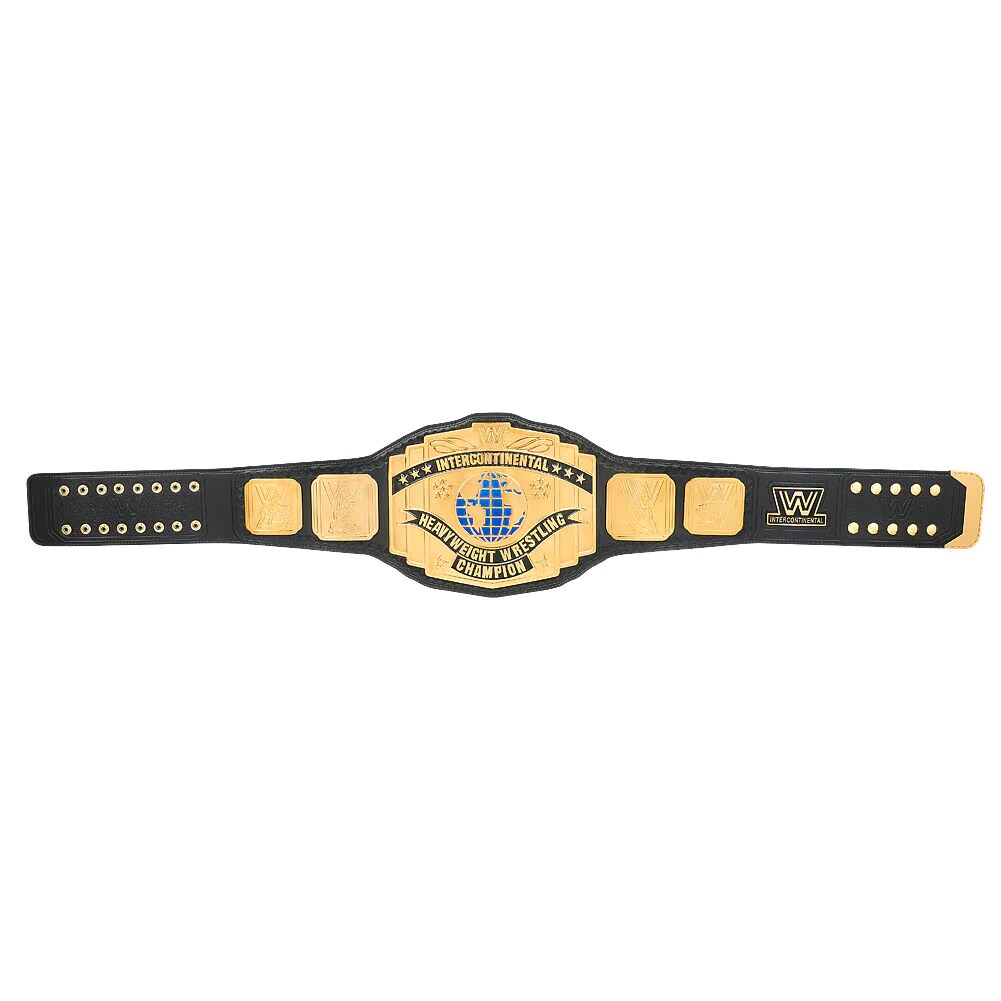 Black WWE Intercontinental Championship Replica Title Belt