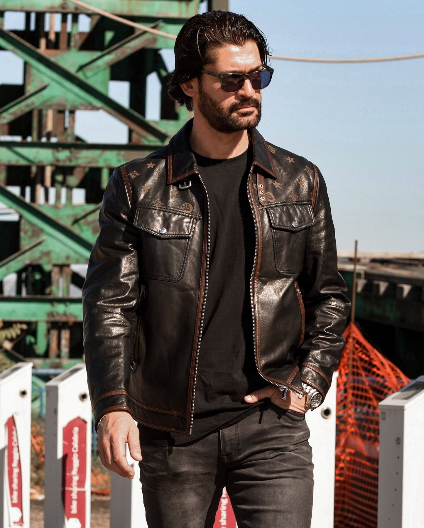 Buy Best Black Classic Trucker Genuine Leather Jacket