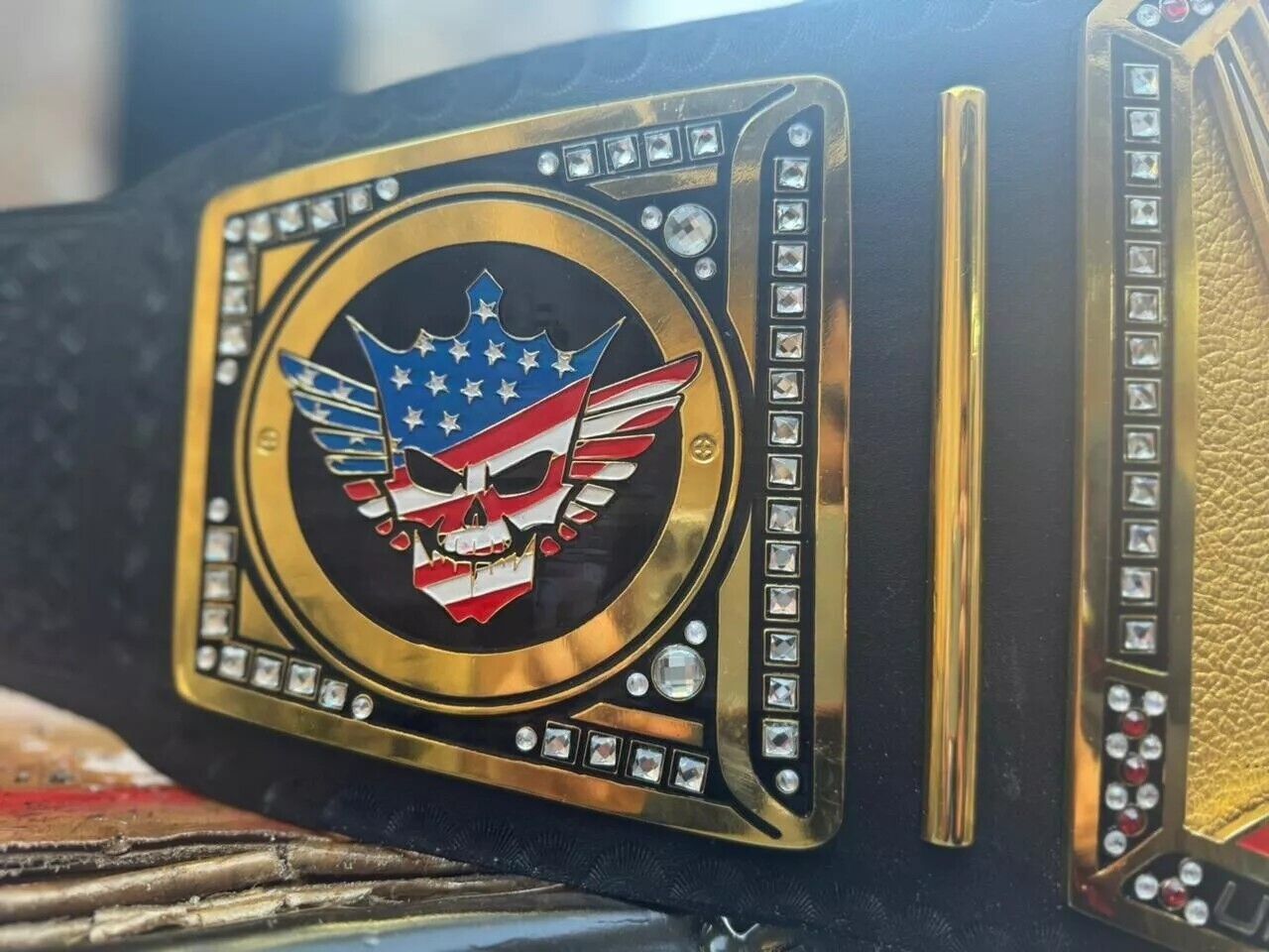 American Nightmare New Undisputed Championship Belt Restling Title 2mm Brass